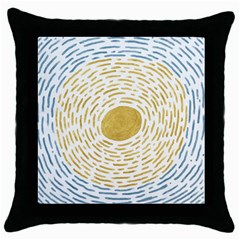 Sunshine Throw Pillow Case (black) by goljakoff