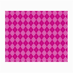 Pink Diamond Pattern Small Glasses Cloth by ArtsyWishy