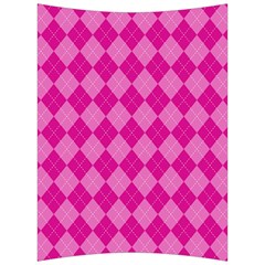 Pink Diamond Pattern Back Support Cushion by ArtsyWishy