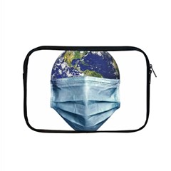 Earth With Face Mask Pandemic Concept Apple Macbook Pro 15  Zipper Case by dflcprintsclothing