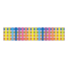 Digital Paper Stripes Rainbow Colors Velvet Scrunchie