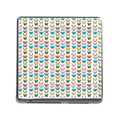 Butterfly Digital Paper Lace Memory Card Reader (square 5 Slot) by Mariart