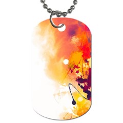 Autumn Dog Tag (two Sides) by goljakoff