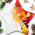 Autumn Star Ornament (Two Sides) Front