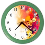 Autumn Color Wall Clock Front