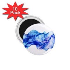 Blue Smoke 1 75  Magnets (10 Pack)  by goljakoff