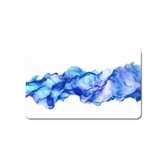 Blue Smoke Magnet (name Card) by goljakoff