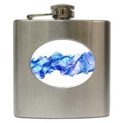 Blue Smoke Hip Flask (6 Oz) by goljakoff