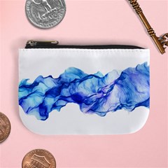 Blue Smoke Mini Coin Purse by goljakoff