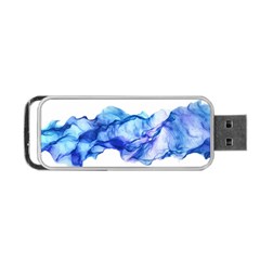 Blue Smoke Portable Usb Flash (one Side) by goljakoff