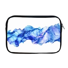 Blue Smoke Apple Macbook Pro 17  Zipper Case by goljakoff