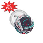 Vector Vivid Marble Pattern 1 1.75  Buttons (100 pack)  Front