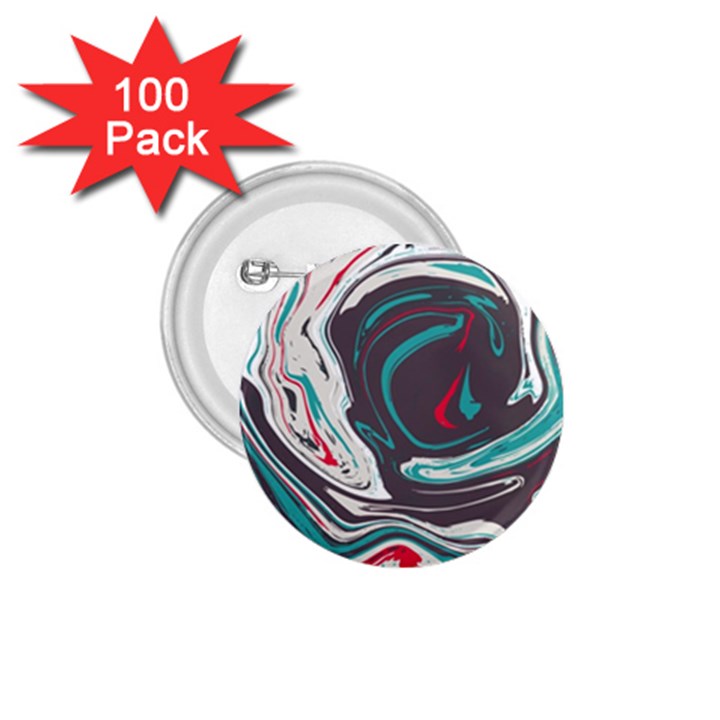 Vector Vivid Marble Pattern 1 1.75  Buttons (100 pack) 