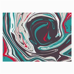 Vector Vivid Marble Pattern 1 Large Glasses Cloth (2 Sides) by goljakoff