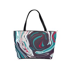 Vector Vivid Marble Pattern 1 Classic Shoulder Handbag by goljakoff