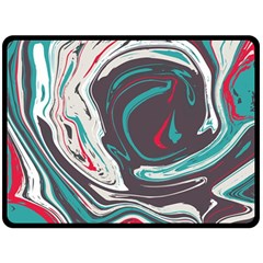 Vector Vivid Marble Pattern 1 Fleece Blanket (large)  by goljakoff