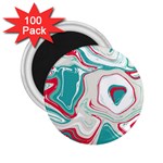 Vivid Marble Pattern 2.25  Magnets (100 pack)  Front