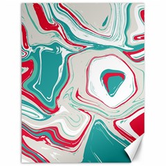 Vivid Marble Pattern Canvas 12  X 16  by goljakoff