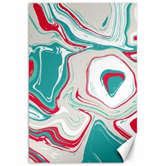 Vivid Marble Pattern Canvas 20  X 30  by goljakoff