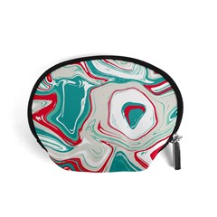 Vivid Marble Pattern Accessory Pouch (small) by goljakoff