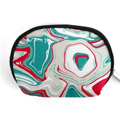 Vivid Marble Pattern Accessory Pouch (medium) by goljakoff