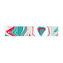 Vivid Marble Pattern Flano Scarf (mini) by goljakoff