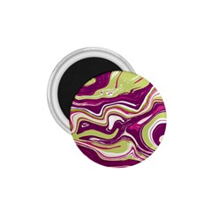 Purple Vivid Marble Pattern 1 75  Magnets by goljakoff