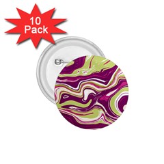 Purple Vivid Marble Pattern 1 75  Buttons (10 Pack) by goljakoff