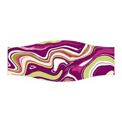 Purple Vivid Marble Pattern Stretchable Headband by goljakoff