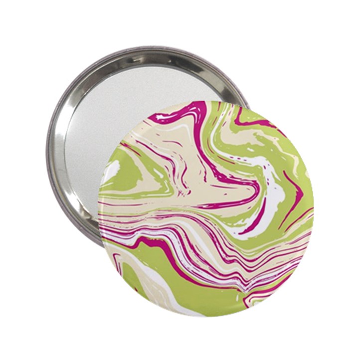 Vector Vivid Marble Pattern 6 2.25  Handbag Mirrors