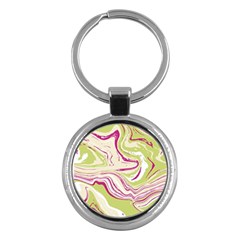 Vector Vivid Marble Pattern 6 Key Chain (round) by goljakoff