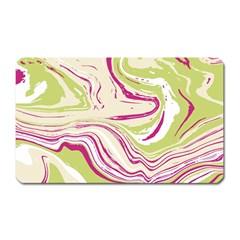 Vector Vivid Marble Pattern 6 Magnet (rectangular) by goljakoff