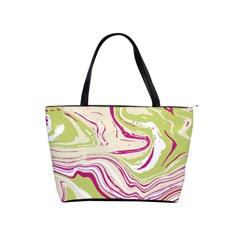 Vector Vivid Marble Pattern 6 Classic Shoulder Handbag by goljakoff