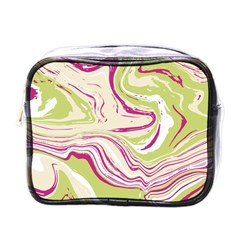 Vector Vivid Marble Pattern 6 Mini Toiletries Bag (one Side) by goljakoff