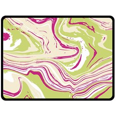 Vector Vivid Marble Pattern 6 Fleece Blanket (large)  by goljakoff