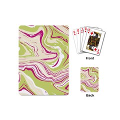 Vector Vivid Marble Pattern 6 Playing Cards Single Design (mini) by goljakoff