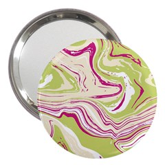 Vector Vivid Marble Pattern 6 3  Handbag Mirrors by goljakoff