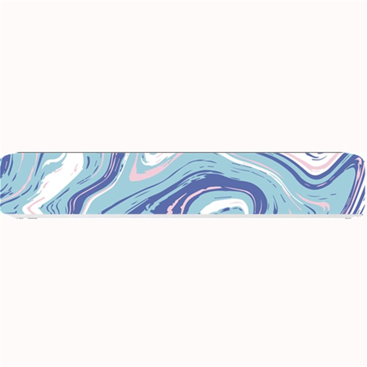 Blue Vivid Marble Pattern Small Bar Mats