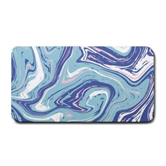 Blue Vivid Marble Pattern Medium Bar Mats by goljakoff