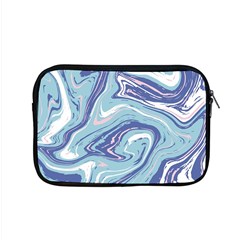 Blue Vivid Marble Pattern Apple Macbook Pro 15  Zipper Case by goljakoff