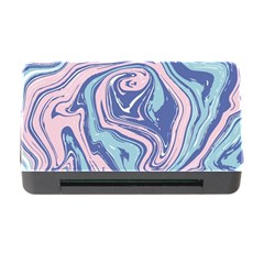 Blue Vivid Marble Pattern 10 Memory Card Reader With Cf by goljakoff