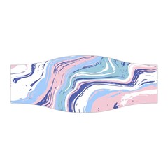 Rose And Blue Vivid Marble Pattern 11 Stretchable Headband by goljakoff