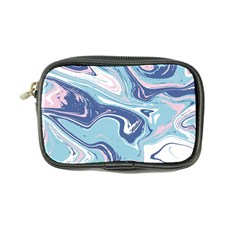 Blue Vivid Marble Pattern 12 Coin Purse by goljakoff