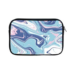 Blue Vivid Marble Pattern 12 Apple Ipad Mini Zipper Cases by goljakoff