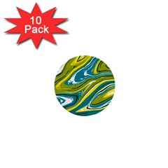 Vector Vivid Marble Pattern 13 1  Mini Buttons (10 Pack)  by goljakoff