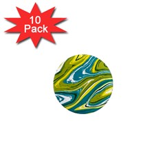 Vector Vivid Marble Pattern 13 1  Mini Magnet (10 Pack)  by goljakoff