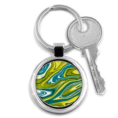 Vector Vivid Marble Pattern 13 Key Chain (round) by goljakoff