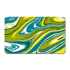 Vector Vivid Marble Pattern 13 Magnet (rectangular) by goljakoff