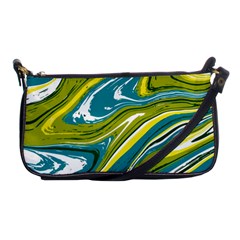 Vector Vivid Marble Pattern 13 Shoulder Clutch Bag by goljakoff