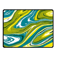 Vector Vivid Marble Pattern 13 Fleece Blanket (small) by goljakoff